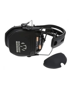 Наушники активные Walker`s Razor Slim Tacti-Grip, 23 ДБ (Black)
