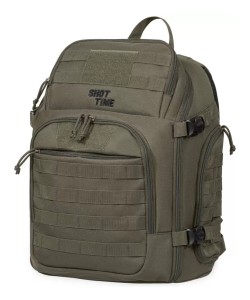 Рюкзак тактический ShotTime Tactical MOLLE, ПВХ, USB порт, 28 л (Olive)