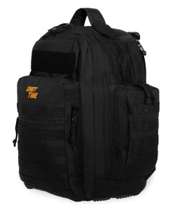 Рюкзак тактический ShotTime Tactical MOLLE, боковые термо-карманы, 36 л (Black)