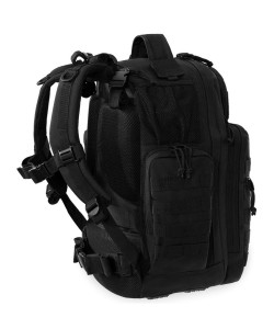 Рюкзак тактический ShotTime Tactical MOLLE, боковые термо-карманы, 36 л (Black)