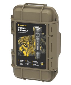 Фонарь тактический Armytek Viking Pro Max, 5000 люмен (теплый свет)
