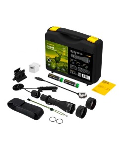 Фонарь с комплектом Armytek Viking Pro Magnet USB Extended Set XHP50.2, 2200 люмен (белый свет)
