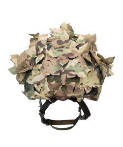 Чехол на шлем Wartech AP-110 «Ковер» форма листьев березы (Multicam)