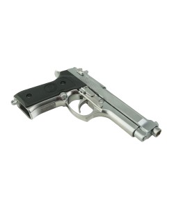 |Уценка| Страйкбольный пистолет WE Beretta M92 GBB Chrome (WE-M002) (№ 1022-УЦ)