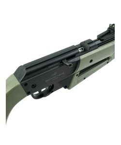 Пневматическая винтовка Borner Flex Shot Multi-Pump, Green (пластик, ★3 Дж) 4,5 мм