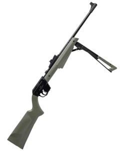 Пневматическая винтовка Borner Flex Shot Multi-Pump, Green (пластик, ★3 Дж) 4,5 мм