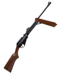 Пневматическая винтовка Borner Simple Strike Pump, Brown (пластик, ★3 Дж) 4,5 мм