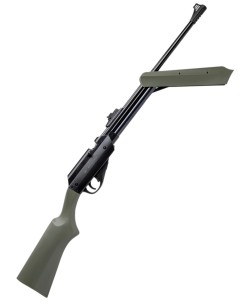 Пневматическая винтовка Borner Simple Strike Pump, Green (пластик, ★3 Дж) 4,5 мм