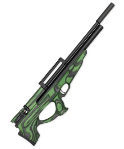 Пневматическая винтовка Ataman M20 SD 648 L Булл-пап, Green (ламинат, PCP, полнотел, редуктор) 6,35 мм