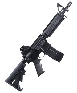 Страйкбольный автомат KJW M4 V3-C8 CQB GBB (Black)