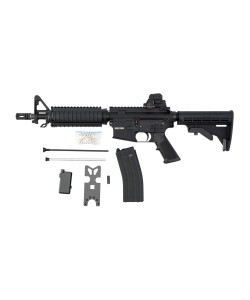 Страйкбольный автомат KJW M4 V3-C8 CQB GBB (Black)