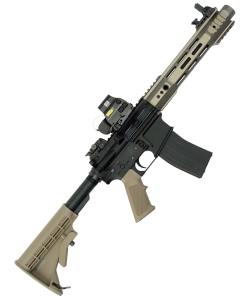 Страйкбольный автомат KJW M4 RIS GBB (Black)