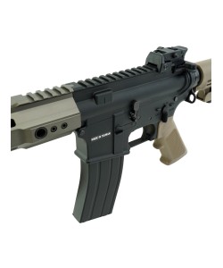 Страйкбольный автомат KJW M4 RIS GBB (Black)