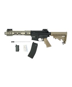 Страйкбольный автомат KJW M4 RIS GBB (Black)