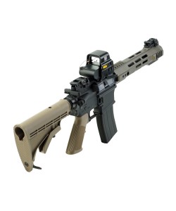 Страйкбольный автомат KJW M4 RIS GBB (Black)