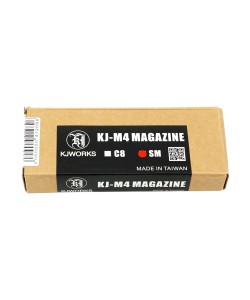 Магазин газовый KJW для M4 Standard GBB, 30 шаров (BK)