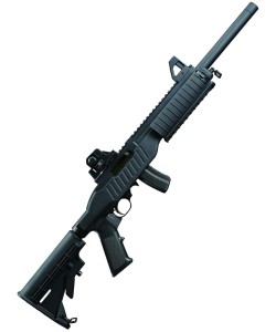 Страйкбольный автомат KJW KC-02 GBB, Short Mag (Black)