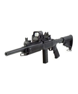 Страйкбольный автомат KJW KC-02 GBB, Long Mag (Black)