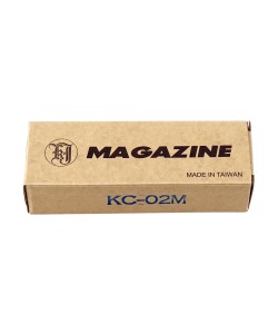 Магазин газовый KJW для KC-02 GBB Short, 22 шара (BK)
