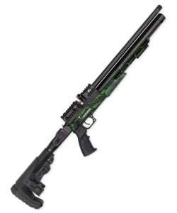 Пневматическая винтовка Ataman M20 650 Ultra-C Green (PCP, алюминий, волан, редуктор) 6,35 мм 