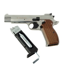 Пневматический пистолет Borner P210S Blowback (Sig Sauer) Silver