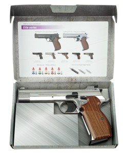 Пневматический пистолет Borner P210S Blowback (Sig Sauer) Silver