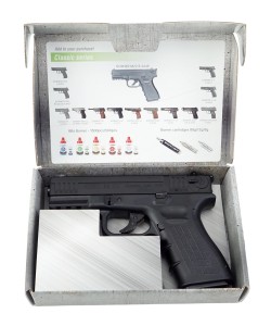 Пневматический пистолет Borner M22 – Glock, металл