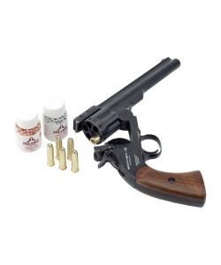 Пневматический револьвер Borner Schofield 6” (Smith Wesson) Black Old