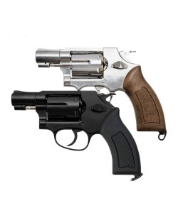 Пневматический револьвер Borner 733, пулевой (Silver)