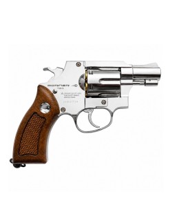 Пневматический револьвер Borner 733, пулевой (Silver)
