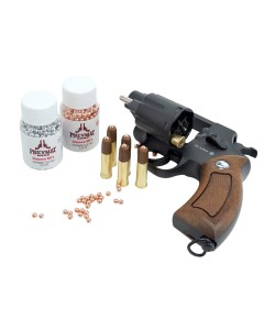 Пневматический револьвер Borner 733-B (Smith Wesson 2.5”) Black
