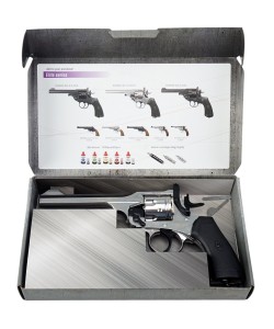 Пневматический револьвер Borner WS Silver (Webley Scott)
