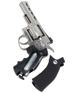 Пневматический револьвер Borner 701-S (Smith Wesson 4”) Silver