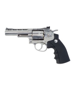 Пневматический револьвер Borner 701-S (Smith Wesson 4”) Silver