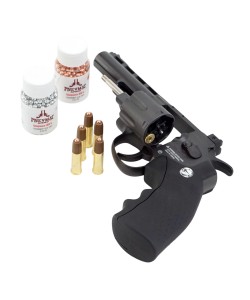 Пневматический револьвер Borner 701-B (Smith Wesson 4”) Black