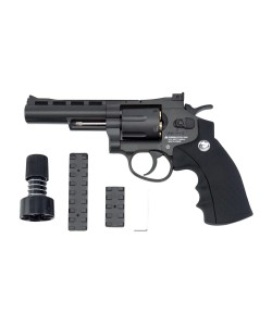 Пневматический револьвер Borner 701-B (Smith Wesson 4”) Black