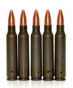 Патрон учебный  5,56х45 (223.REM NATO) 5 штук