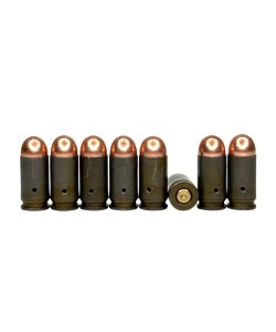 Патрон учебный 9x18 (ПМ) 8 штук