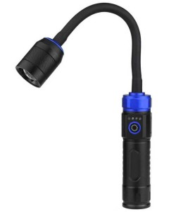 Фонарь ручной Blesklux BL-F1526-PM30-TG Zoom светодиодный, 3 режима (с магнитом)
