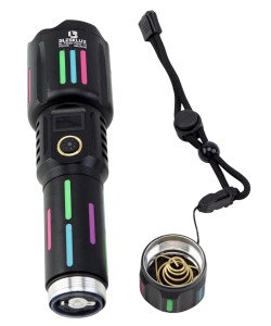 Фонарь ручной Blesklux BL-F6002-PM30-TG Zoom светодиодный, 3 режима
