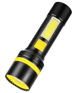 Фонарь ручной Blesklux BL-F6021-PM10-TG+COB Zoom светодиодный, 4 режима