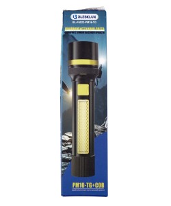 Фонарь ручной Blesklux BL-F6022-PM10-TG+COB Zoom светодиодный, 4 режима