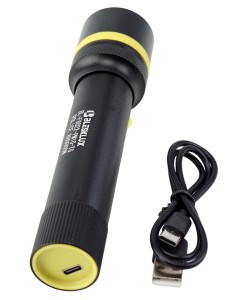 Фонарь ручной Blesklux BL-F6022-PM10-TG+COB Zoom светодиодный, 4 режима