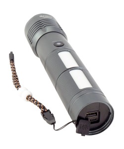 Фонарь ручной Blesklux BL-F6043-4 Zoom светодиодный, 5 режимов (4 цвета свечения)