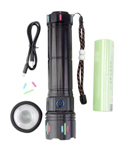 Фонарь ручной Blesklux BL-F6080-PM30-TG Zoom светодиодный, 3 режима