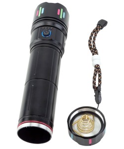 Фонарь ручной Blesklux BL-F6080-PM30-TG Zoom светодиодный, 3 режима