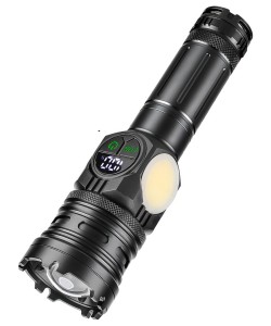 Фонарь ручной Blesklux BL-F6085-PM30-TG Zoom светодиодный, 9 режимов
