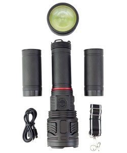 Фонарь ручной Blesklux BL-G800-3-PM90-TG Zoom светодиодный, 4 режима