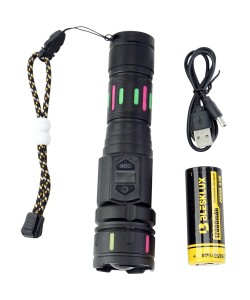 Фонарь ручной Blesklux BL-W925-PM60-TG Zoom светодиодный, 5 режимов (белый+желтый свет)