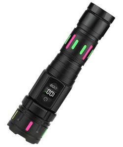 Фонарь ручной Blesklux BL-W925-PM60-TG Zoom светодиодный, 5 режимов (белый+желтый свет)